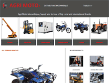 Tablet Screenshot of agri-moto.com